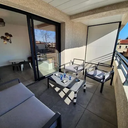 Appartement Neuf Tres Lumineux Avec Parking Argelès-sur-Mer Exterior foto